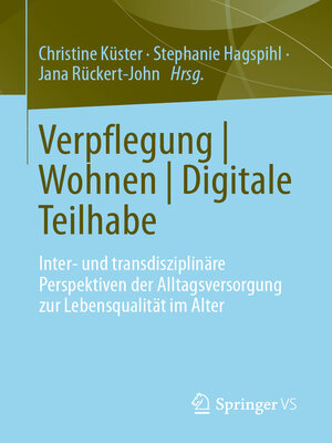 cover image of Verpflegung | Wohnen | Digitale Teilhabe